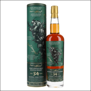 Whisky Peats Beats 34 Años Cognac Cask - La Bodega Roja.